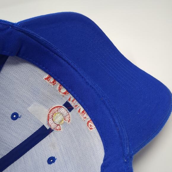 Colorado Potts Snapback Hat Blue One Size Adjustable Embroidered Decky - Picture 8 of 9